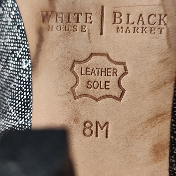 White House Black Market peep toe heels - Picture 8 of 11